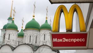 Restauracja McDonalds w Moskwie