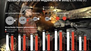 Sytuacja dużych firm węglowych w 2014 r.